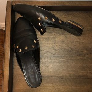 Michael Kors leather slides
